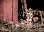 Little Boy and Rooster Photograph by Julie Palencia