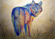 Lobo Legend Painting by Teshia Art