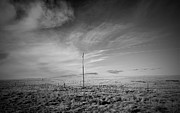 Lone Pole Standing Photograph by Brad Hodges