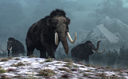 Lords of the Ice Age Digital Art by Daniel Eskridge