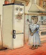 Love Story Painting by Kestutis Kasparavicius