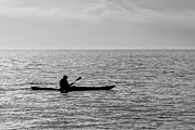 Lone Sea Kayaker Photograph by Robert Wilder Jr