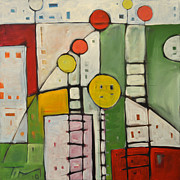Lulu's Playground Painting by Tim Nyberg