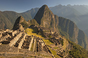 Machu Picchu At Dawn Near Cuzco Peru Photograph by Colin Monteath