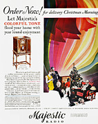 Majestic Radio Ad, 1929 Photograph by Granger Majestic Radio Ad, 1929 Photograph by Granger