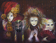 Making Faces VI Painting by Nik Helbig