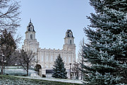 Manti Temple on Thanksgiving Morning Photograph by K Bradley Washburn Manti Temple on Thanksgiving Morning Photograph by K Bradley Washburn