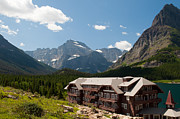 Many Glacier Hotel Photograph by Bruce Gourley