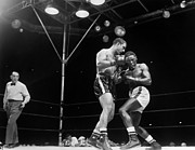 MARCIANO and CHARLES, 1954 Photograph by Granger