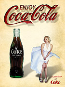 Marilyn Coca Cola Girl 3 Photograph by James Sage