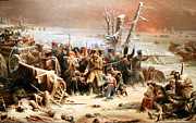 Marshal Ney Supporting the Rear Guard Photograph by Adolphe Yvon