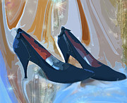 Mary's Mid-Century Moderne Collection No. 3 Digital Art by Gina Harrison
