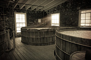 Mash Vats by Window Light Photograph by Karen Varnas Mash Vats by Window Light Photograph by Karen Varnas