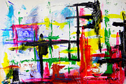 Mayhem In The Park Painting by Teddy Campagna