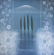 Meditation Painting by Tone Aanderaa