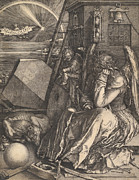 Melencolia I, 1514  Drawing by Albrecht Durer