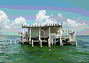 Melting Colors No Vacancy at the Stilt House Photograph by Aimee L Maher ALM GALLERY Melting Colors No Vacancy at the Stilt House Photograph by Aimee L Maher ALM GALLERY