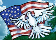 Flag Day Digital Art by Kevin Middleton Flag Day Digital Art by Kevin Middleton