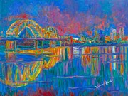 Memphis Lights Painting by Kendall Kessler