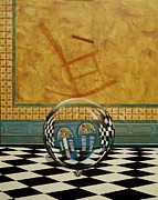 Mesiendonos Eternamente -Diptych left side- Painting by Roger Calle Mesiendonos Eternamente -Diptych left side- Painting by Roger Calle