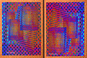 Copper Metal Panel Abstract Photograph by Tom Janca