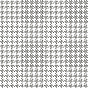 Silvery gray and white Houndstooth pattern Digital Art by Tina Lavoie
