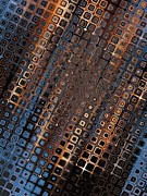 Meteor Shower - Abstract Painting by Esoterica Art Agency