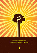 Mexican Proverb Painting by Sassan Filsoof