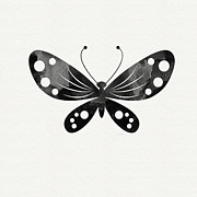 Midnight Butterfly 3- Art by Linda Woods Painting by Linda Woods Midnight Butterfly 3- Art by Linda Woods Painting by Linda Woods