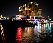 Midnight Harbor Photograph by Larry Beat Midnight Harbor Photograph by Larry Beat