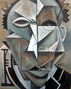 Miles Mask Painting by Martel Chapman