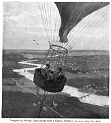 Military Telegraphy, 1889 Photograph by Granger Military Telegraphy, 1889 Photograph by Granger