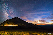 Milky Way on the Rim Photograph by Russell Wells