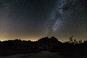 Milky Way over the Rocks Photograph by M C Hood