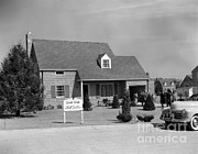 Model Home, C.1950s Photograph by H Armstrong Roberts ClassicStock