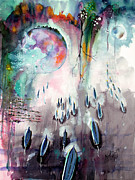 Modern Art Travel Log 04 Dec 8 2017 Painting by Ginette Callaway