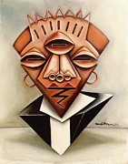 Modern Poet Painting by Martel Chapman
