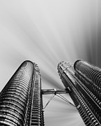 Modern skyscraper black and white  Photograph by Stefano Senise