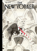 Modern Times Drawing by Barry Blitt
