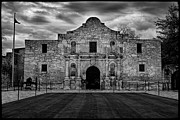 Moody Morning at the Alamo BW Photograph by Jemmy Archer Moody Morning at the Alamo BW Photograph by Jemmy Archer