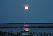 Moon over Mackinac Island Photograph by Jackson Pearson Moon over Mackinac Island Photograph by Jackson Pearson
