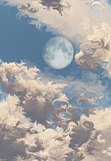Moonrise Digital Art by Brandi Untz Moonrise Digital Art by Brandi Untz
