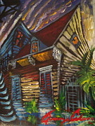 Morning Before The Storm Painting by Amzie Adams