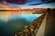 Morning Fleeting Light Photograph by John De Bord