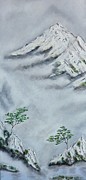 Morning Mist 2 Painting by Amelie Simmons