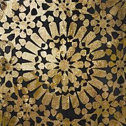 Moroccan Gold IV Painting by Mindy Sommers