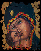 Mother of God Painting by Lena Owens