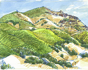Mount Diablo from Curry Point Painting by Judith Kunzle
