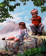 Mount Innocence Painting by Steve Karol Mount Innocence Painting by Steve Karol