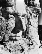 Mount Rushmore, 1936 Photograph by Granger